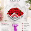Crimson Romance Red Rose Bouquet