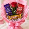 Sweet Romance Chocolate Rose Bouquet
