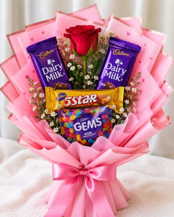 Sweet Love Chocolate Rose Bouquet