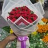 Crimson Romance Red Rose Bouquet