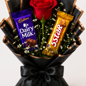 Midnight Chocolate Rose Bouquet