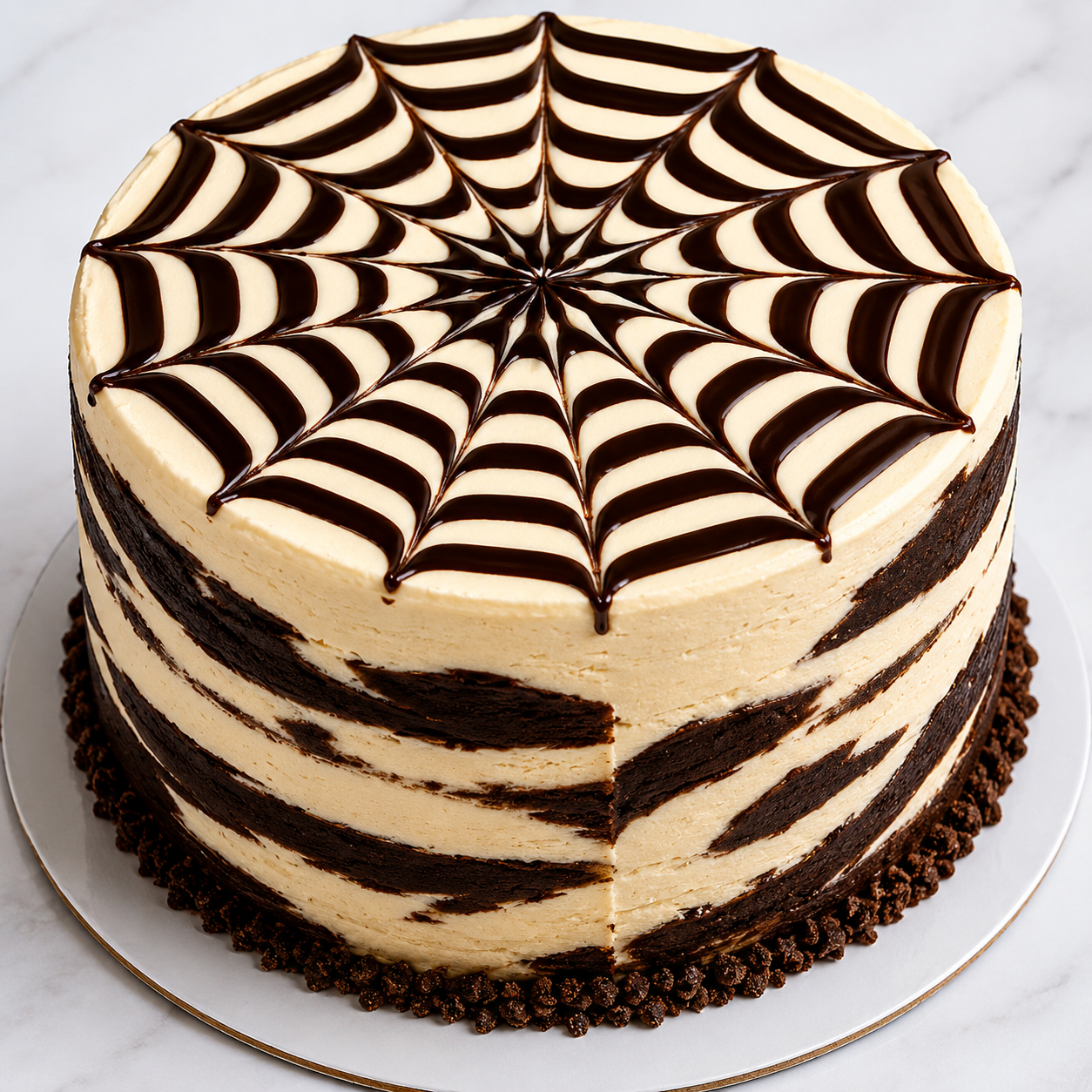 Zebra Marble Cake - Image 2