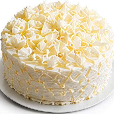 White Chocolate Celebration Cake