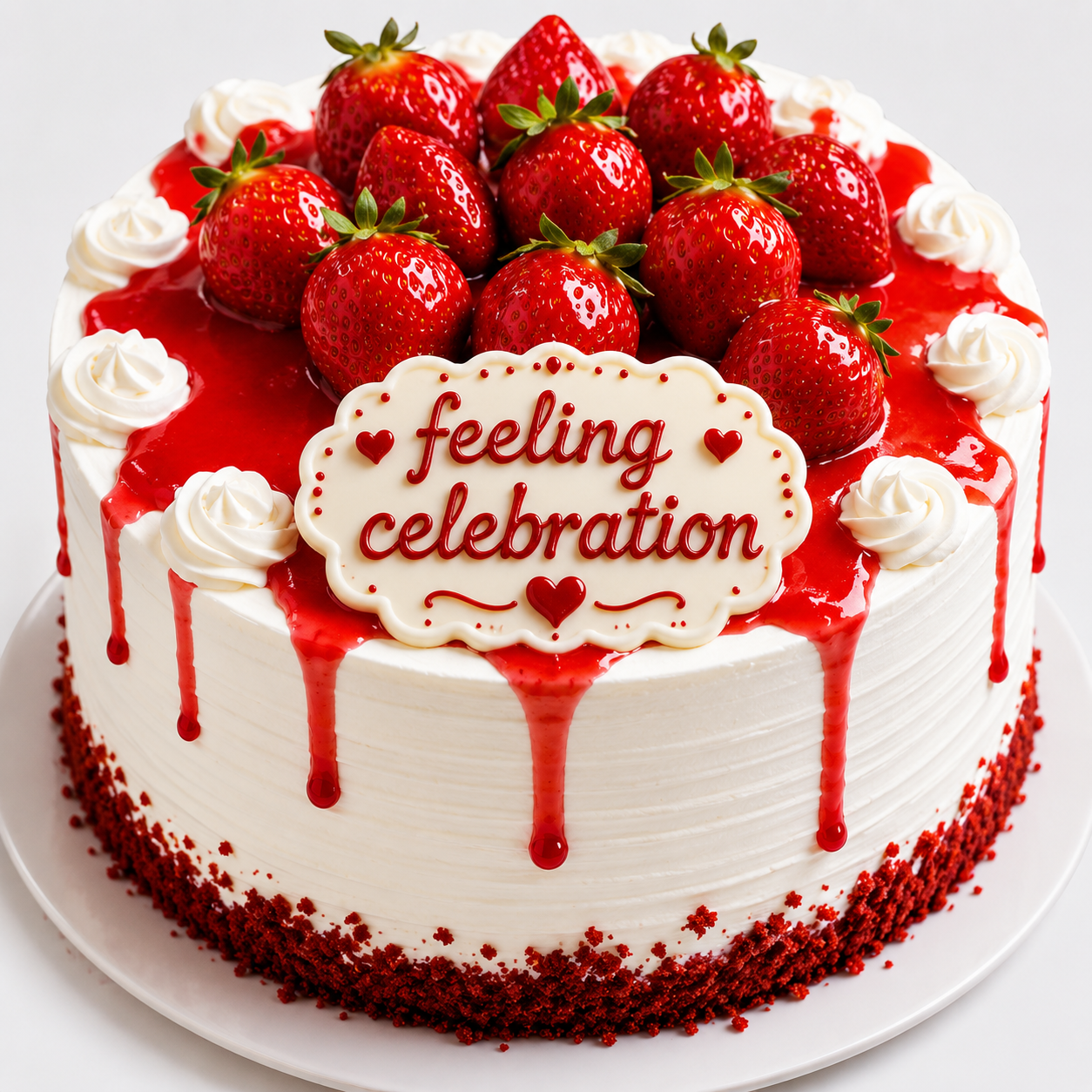 Fresh Strawberry strawberry cheesecake - Image 2