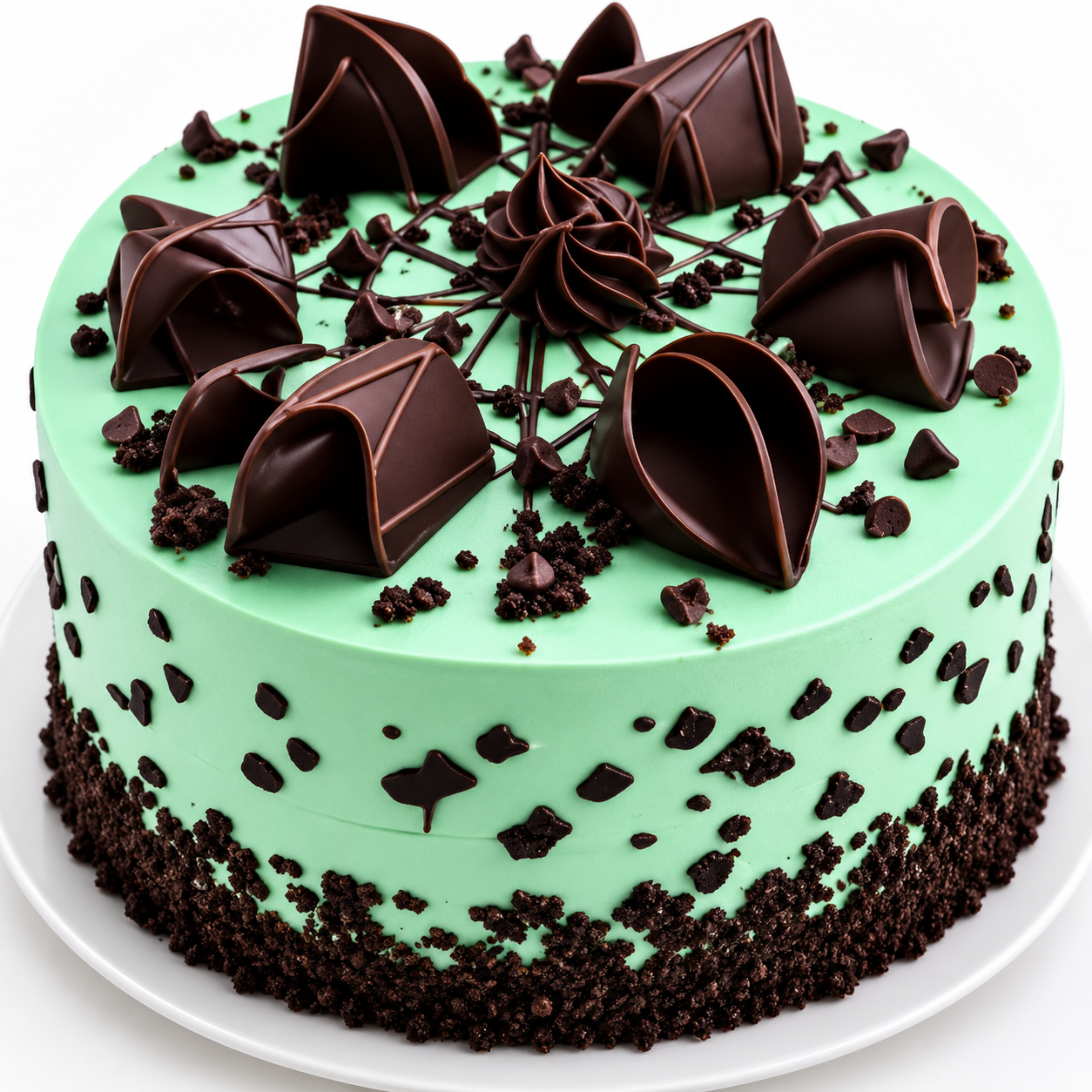 Mint Chocolate Cake