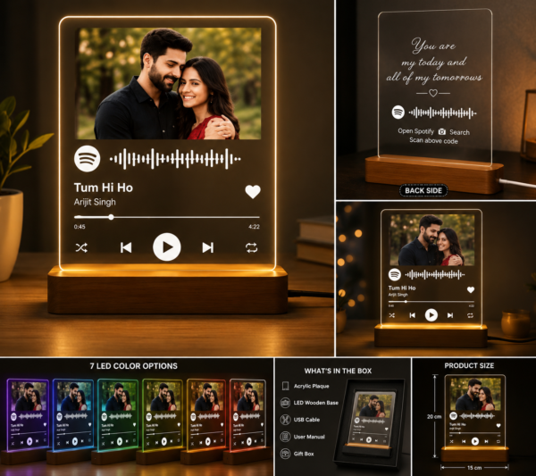 ChatGPT Image Jul 24, 2026, 03_36_35 PM Personalized Spotify LED Acrylic Photo Frame with LED Base