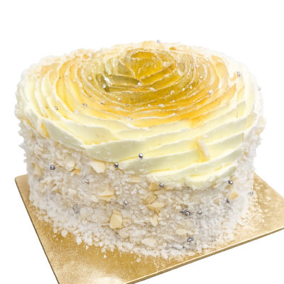 Golden Rose Delight Cake