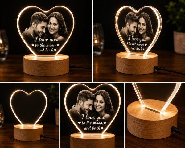 ChatGPT Image Jul 24, 2026, 12_23_24 PM Personalized Heart LED Acrylic Lamp with Wooden Base
