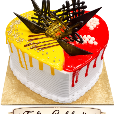 Dual Color Drip Designer Cake