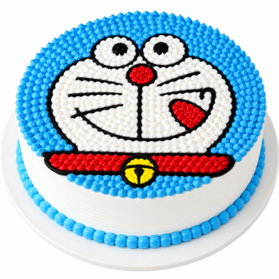 Doraemon Theme Cake