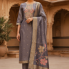 ChatGPT Image Jul 27, 2026, 07_59_11 PM Grey Floral Embroidered Kurta Pant Set with Designer Dupatta for Women