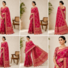 Palmera Designer Pink Banarasi Saree