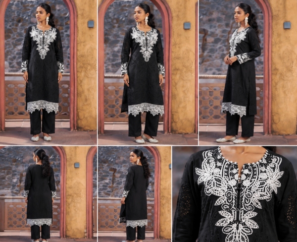ChatGPT Image Jul 28, 2026, 09_22_08 AM Black Embroidered Designer Kurta Set for Women