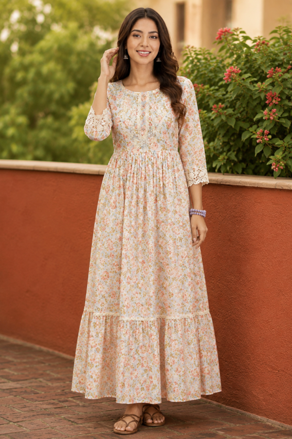 ChatGPT Image Jul 29, 2026, 03_20_20 PM Premium Cream Floral Printed Maxi Dress for Women