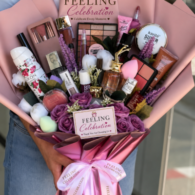 Luxury Premium Makeup Bouquet Gift Hamper for Women
