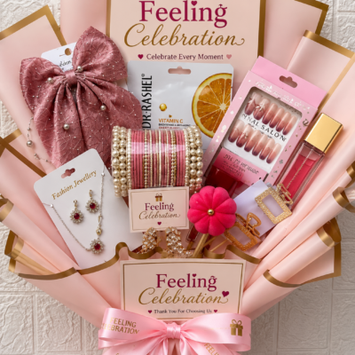 Luxury Beauty & Jewellery Gift Bouquet Hamper