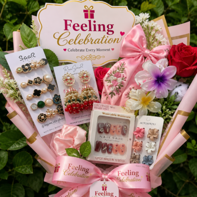 Luxury Beauty Accessories & Jewellery Gift Bouquet