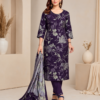 ChatGPT Image Jul 29, 2026, 07_22_43 PM Premium Purple Floral Printed Kurta Pant Set with Designer Dupatta