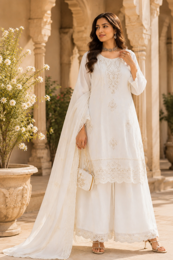 ChatGPT Image Jul 29, 2026, 09_00_55 AM Premium White Embroidered Kurta Palazzo Set with Dupatta