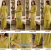 ChatGPT Image Jul 30, 2026, 08_27_24 AM Premium Olive Green Embroidered Co-Ord Kurta Pant Set for Women