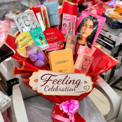 Feeling Celebration Premium Makeup & Skincare Gift Bouquet