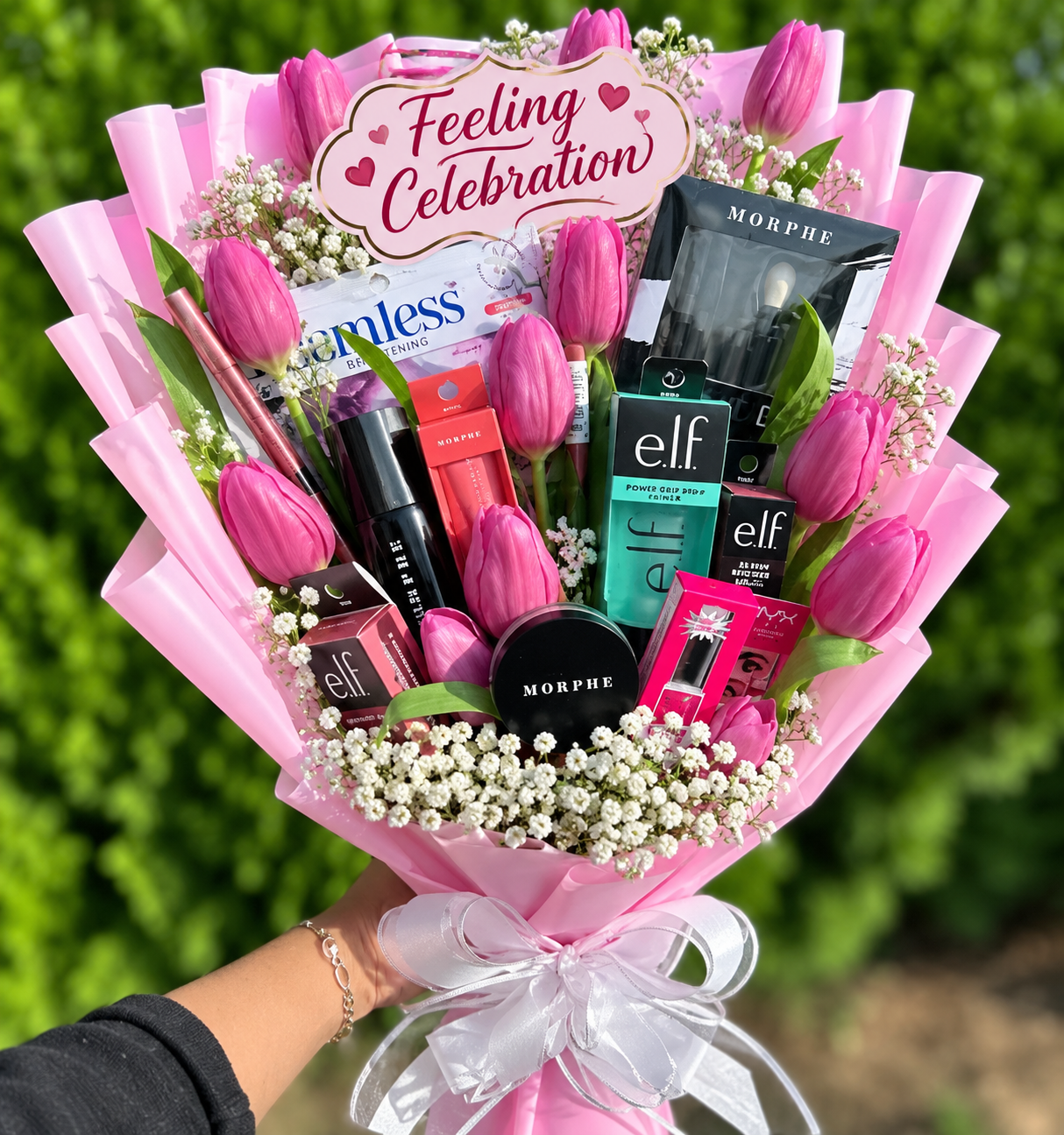 Luxury Tulip Makeup Bouquet