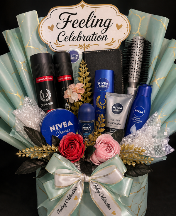ChatGPT Image Jul 30, 2026, 10_50_17 AM Feeling Celebration Luxury Men's Grooming Bouquet