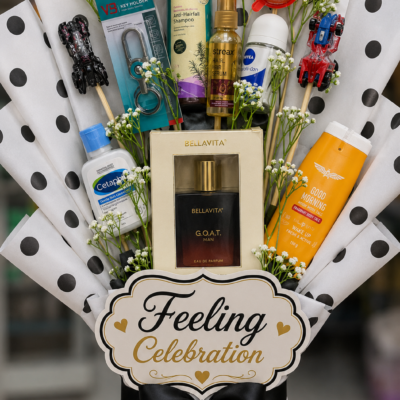 Feeling Celebration Premium Men's Grooming & Gift Bouquet  Brand