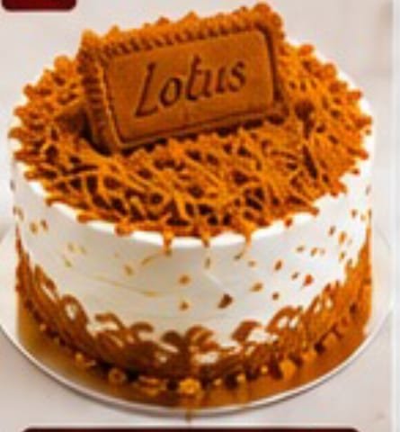 Lotus Biscoff Cake