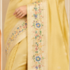 Soft Silk Saree with Floral Woven Border