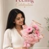 model Pink Blush Gerbera Bouquet