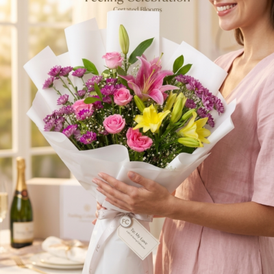 mixed flower bouquet