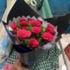 Midnight Gala Red Rose Bunch