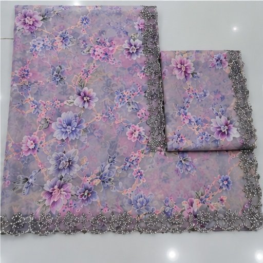 Floral Fabric collection with Sparkle Borders - Image 6