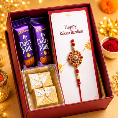 Raksha Bandhan Sweet & Chocolate Gift Hamper