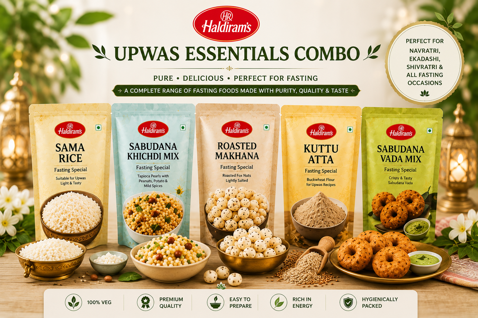 Haldiram Upwas Essentials Combo