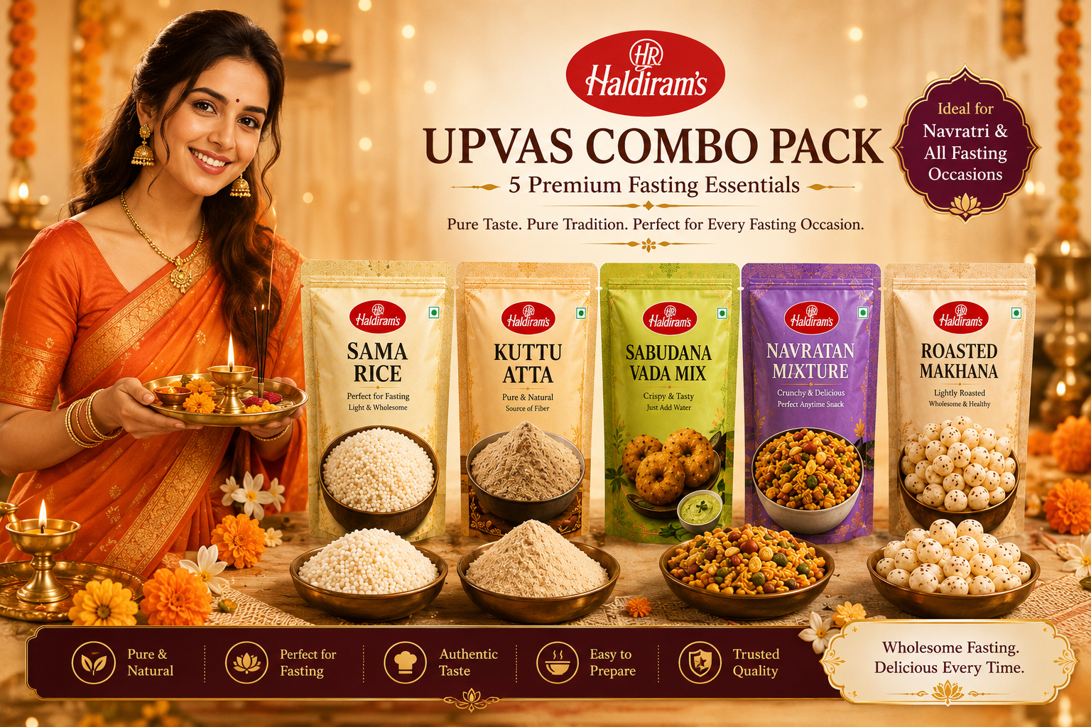 Haldiram's Premium Upvas Combo Pack - Image 2