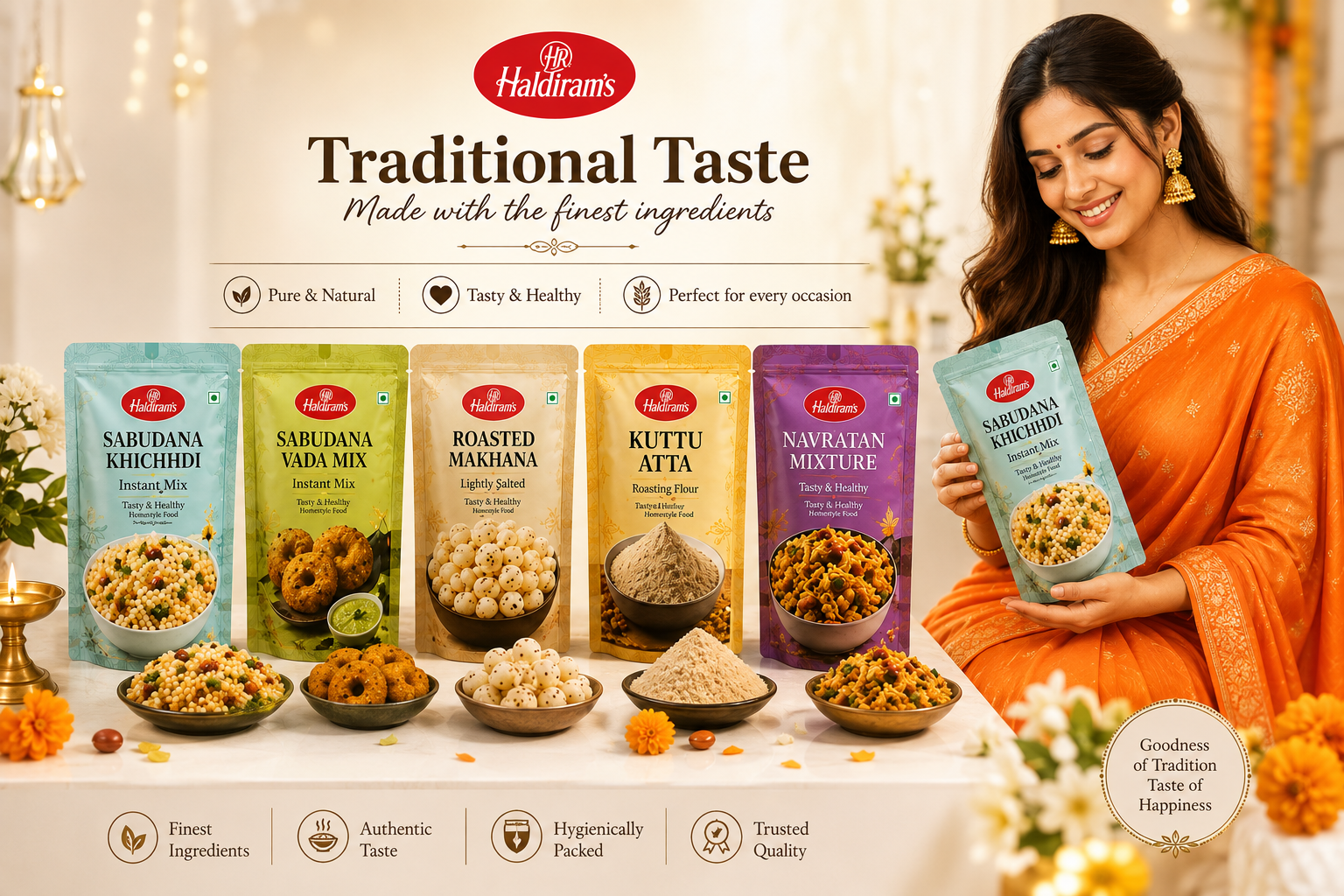 Haldiram's Upvas Combo Pack (5 Premium Fasting Essentials - Image 3