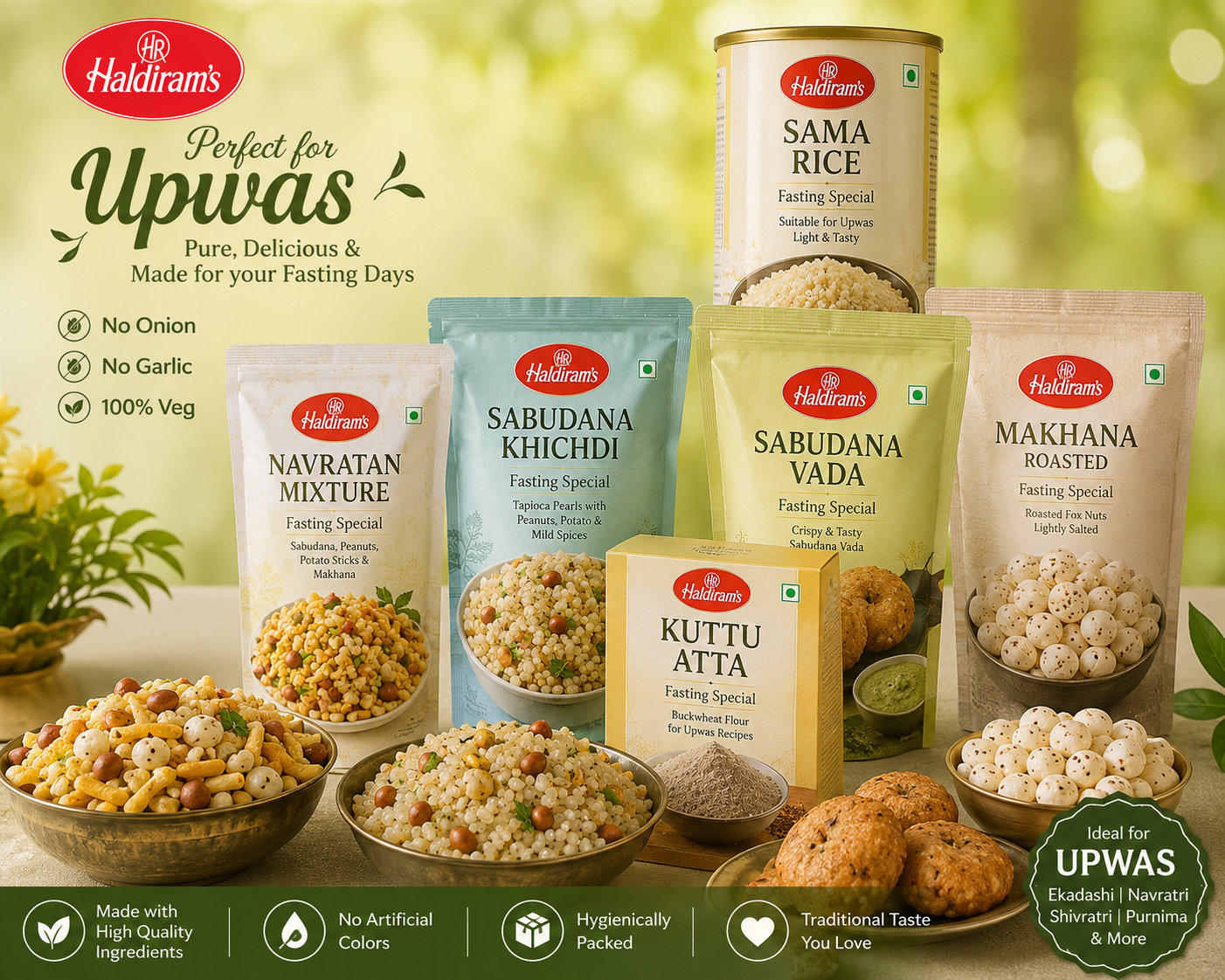 Haldiram Upwas Essentials Combo