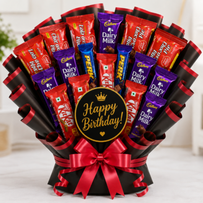 Happy Birthday Chocolate Bouquet – Premium Chocolate Gift