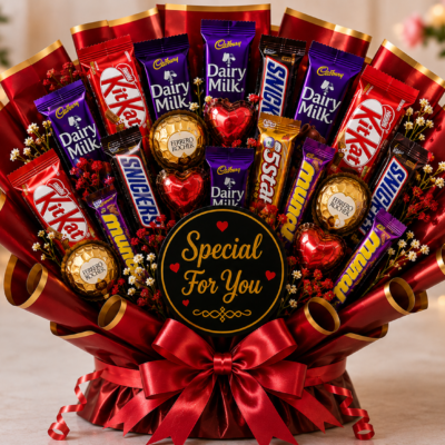 Special For You Chocolate Bouquet – Premium Assorted Chocolate Gift