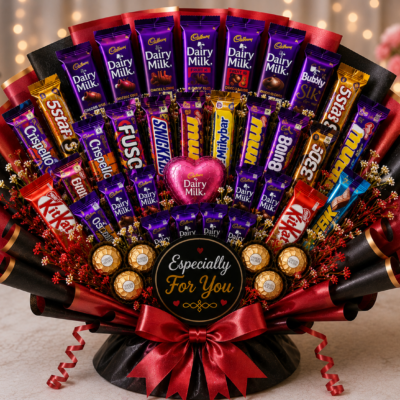 Luxury Big Range Chocolate Bouquet – 30+ Assorted Chocolates