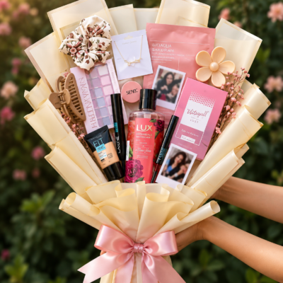 Luxury Beauty & Self-Care Gift Bouquet – Premium Beauty Hamper