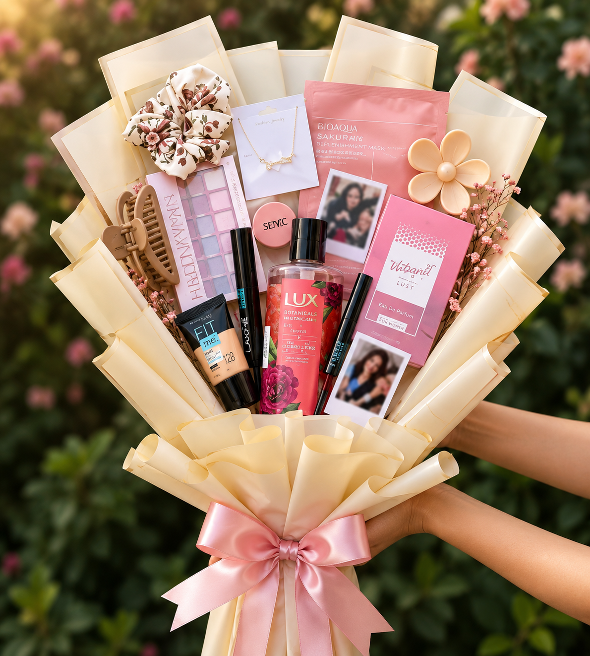 Luxury Beauty & Self-Care Gift Bouquet β Premium Beauty Hamper