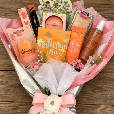 Happy Birthday Makeup & Skincare Bouquet – Premium Beauty Gift