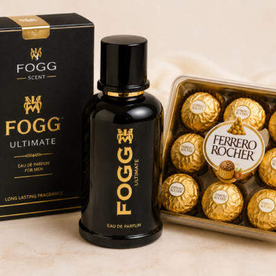 FOGG Ultimate Perfume & Ferrero Rocher Chocolate Gift Combo