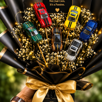 Luxury Car Lover Miniature Car Bouquet