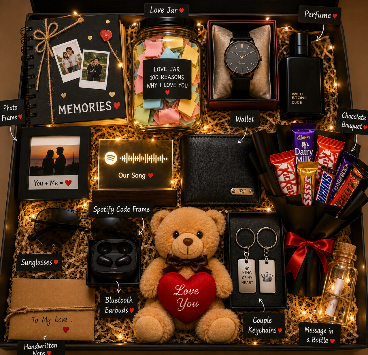 Ultimate Personalized Romantic Love Gift Box