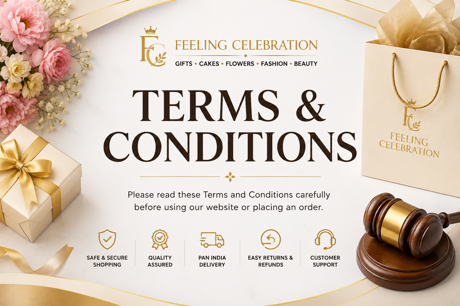 Feeling Celebration Terms and Conditions