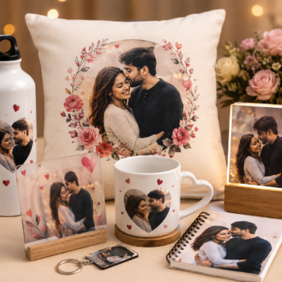 Personalized Love Gift Combo – Custom Photo Gift Set | Feeling Celebration